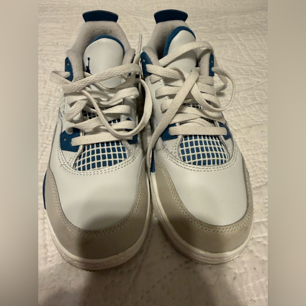 Nike Kids Sneakers White and Blue - Picture 2 of 3
